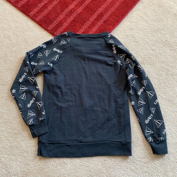 Harry Potter Jrs S The Deathly Hallows Sweatshirt - Picture 5 of 8